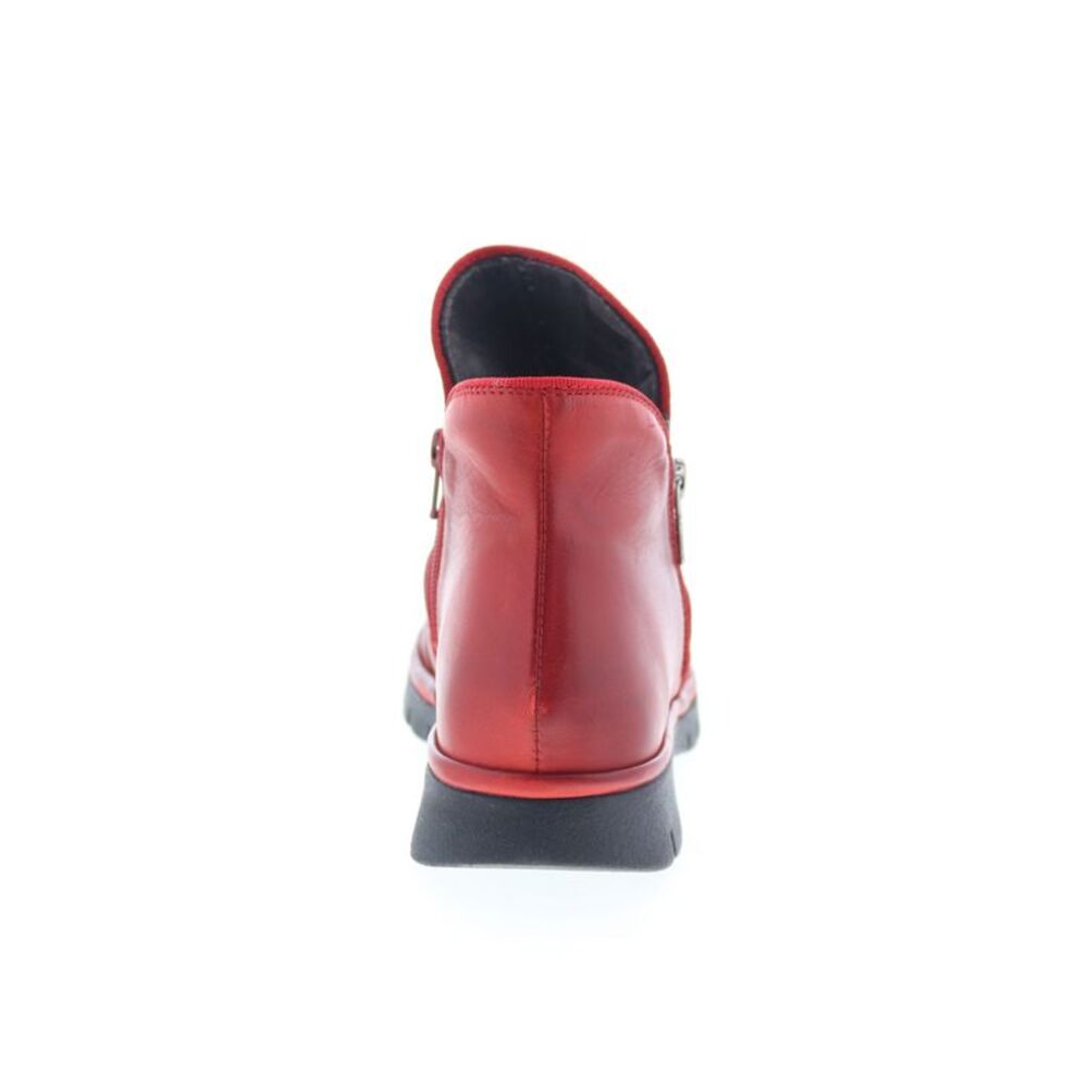 Miz Mooz Womens Dianne Red Boots (NWT) - Picture 6 of 7